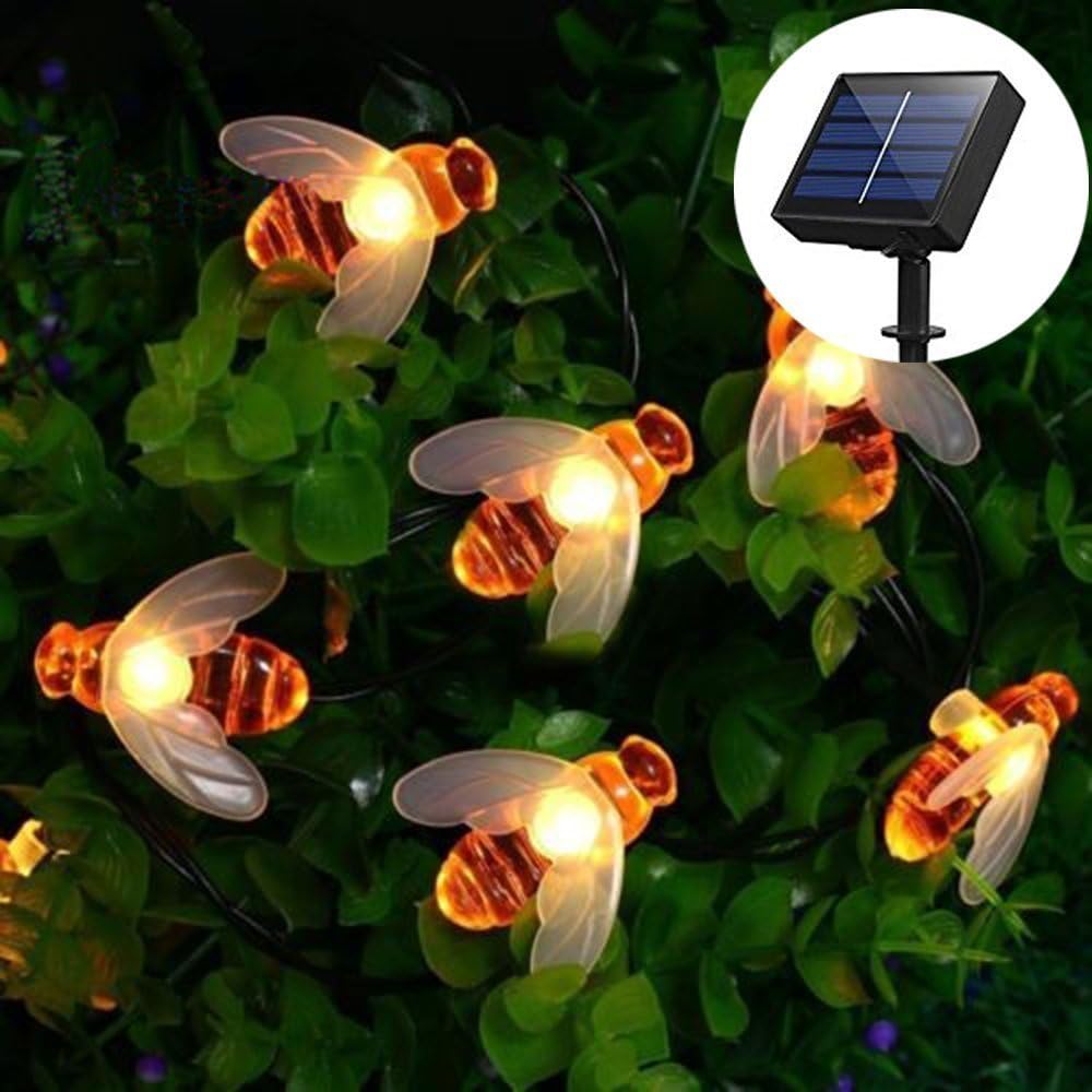 WONFAST Honeybee Solar String Lights 