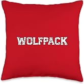 Wolfpack Throw Pillow