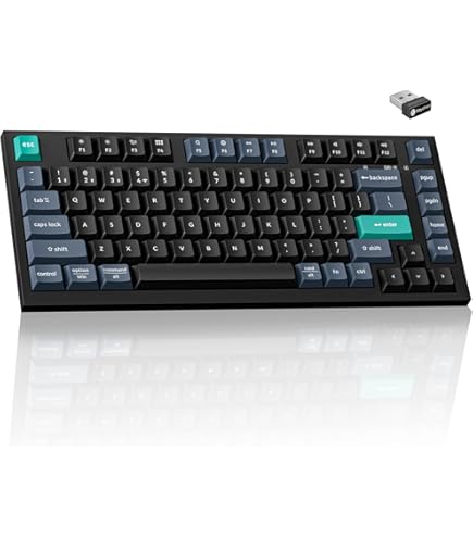 Amazon.com: Keychron K8 Tenkeyless Wireless Mechanical Keyboard