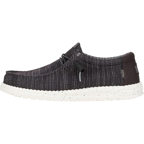 Hey Dude Men's Cody Canvas White/White Size 7 | Men's Shoes