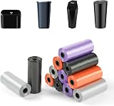 URAQT Car Trash Bag 90 Pcs 6 Rolls PE Mini Trash Bags for Car Discreet Design view 9