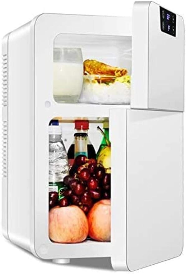 FGDSA Mini Fridge，20L Car Mini Refrigerator, Small