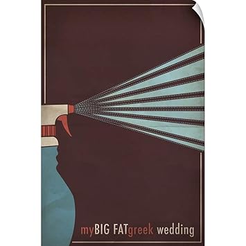Amazon Com Canvas On Demand My Big Fat Greek Wedding Wall Peel