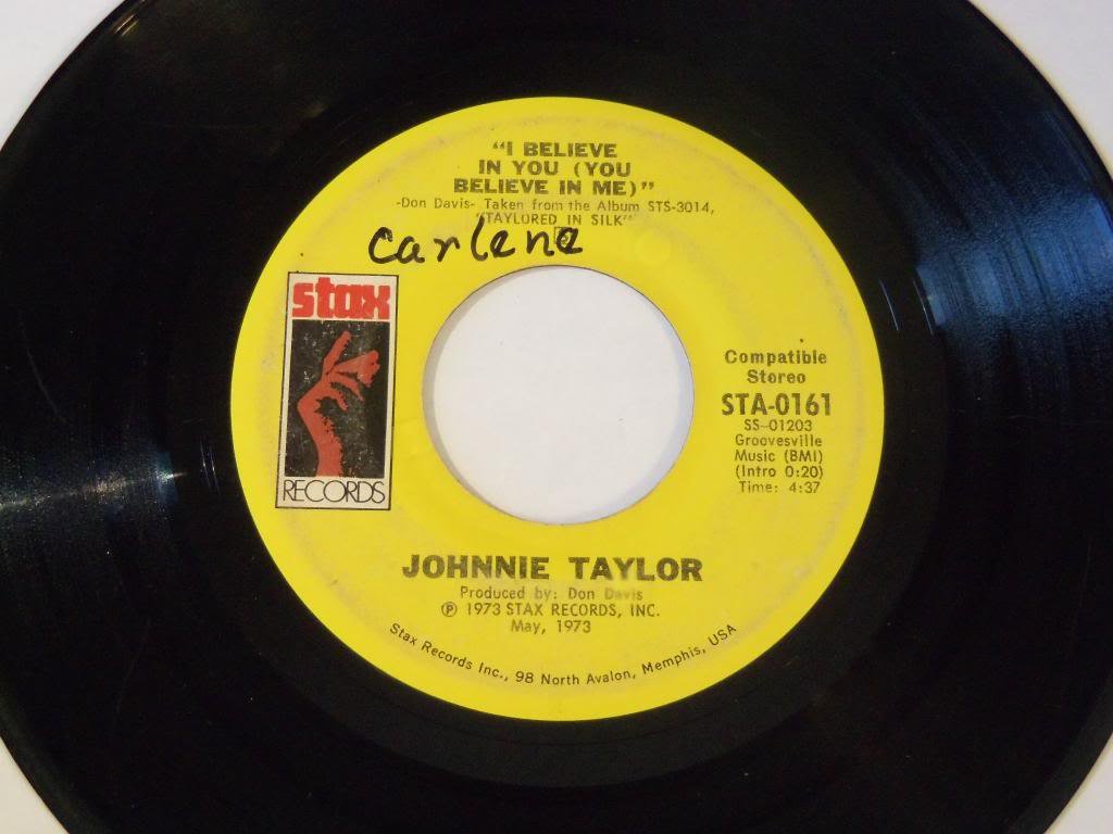 Johnnie Taylor I Believe In You You Believe In Me Love Depression Vinyl 7 45 Stax Sta 0161 Amazon Com Music