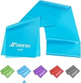Beenax Resistance Band Light 0.35mm 15lbs for Workout Pilates Yoga