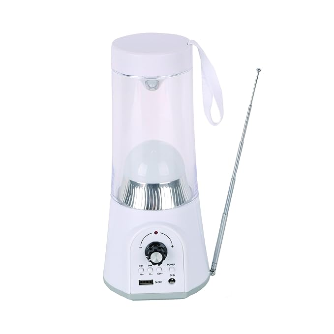 Syska SSK-RL-1905R 5-Watt Rechargeable LED Emergency Lantern (White)