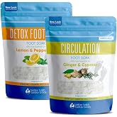 Foot Soak Bundle (2 Pack) DIY Foot Spa for Discomfort and Dry Skin
