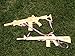 SturdiGuns Kids Custom M4 Wooden Toy Gun with, Made in America, Extremely Durable