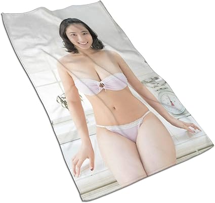 Amazon タオル入江 紗綾 Saaya Irieパーソナライズされたカスタマイズされた印刷 ファッショナブルな極細繊維 強力な吸水性 柔らかく肌に優しい家族 ホテル ビジネス スポーツ用の抗菌タオル27 5 15 7in フェイスタオル ホーム キッチン オンライン通販
