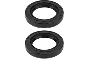 Briny River 2Pcs Engine Crankshaft Case Oil Seal Lawn Mower Engine Oil Seal Compatible with Honda GX240 GX270 173F 177F 8HP 9HP 30x46x8mm