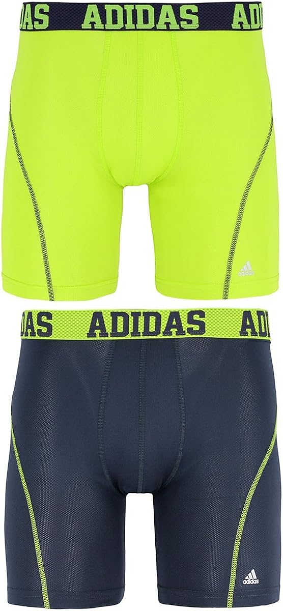 adidas Men's 9-Inch Sport Performance ClimaCool Midway Underwear (2-Pack): Clothing