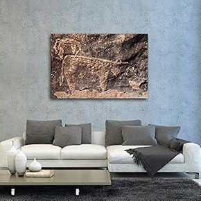 Celestial Beast Rock Painting Home Artwork for Living Room Bedroom