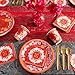 Sparkle and Bash Chinese New Year Paper Party Napkins, Red & Gold Foil (5 in, 50 Pack)