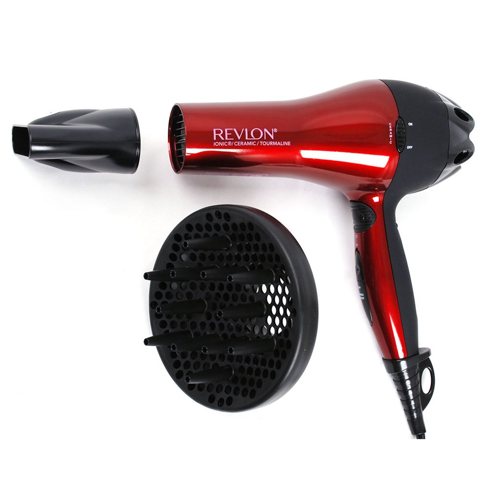Buy Revlon 1875 W Conditioning Deluxe Hair Dryer, Red Online at Low