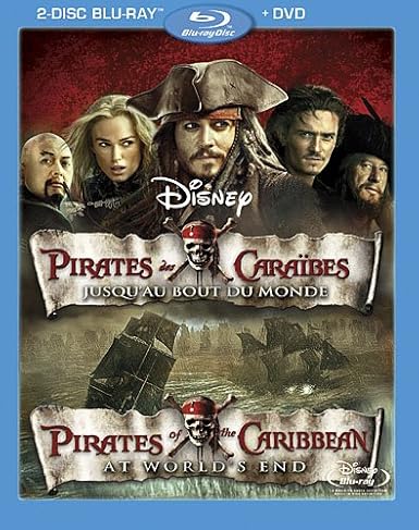 Pirates Des Caraibes Jusqu Au Bout Du Monde Bilingual Blu Ray Combo Pack Blu Ray Dvd Amazon Ca Johnny Depp Dvd