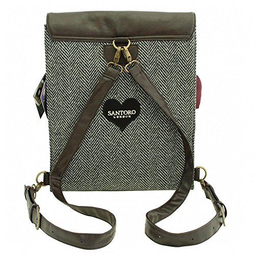 Santoro Gorjuss Rucksack - Fliegenpilze