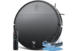 Robot Vacuum and Mop Combo, 2 in 1 Mopping Robot Vacuum Cleaner with Schedule, Wi-Fi/App/Alexa, 2000Pa Max Suction, Self-Char