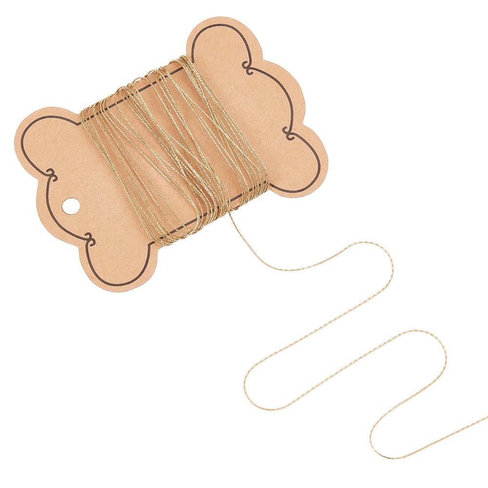 UNICRAFTALE 5 Meters Necklace Chain for Jewellery Making Stainless Steel Chain and Gold Metal