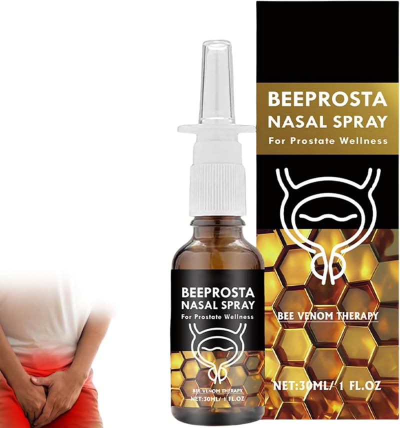 BeeProsta Nasal Spray Prostate Health Discomfort Relief Natural 30ml 1pc