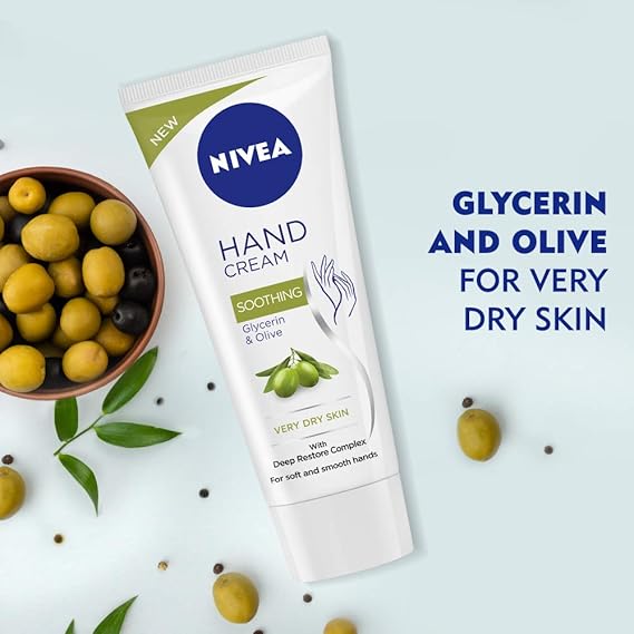 nivea hand cream olive