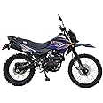 X-PRO Cavalier 250 with Zongshen Counter Balanced Engine 5-Speed Manual Transmission Dual Sports Enduro Dirt Bike, 21"/18" Wheels