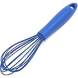 Chef Craft Premium Silicone Wire Cooking Whisk, 10.5 inch, Blue