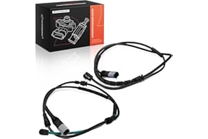 A-Premium Disc Brake Pad Wear Sensors Compatible with BMW X5 2010-2018 X6 2010-2019 Front and Rear Driver and Passenger Side 