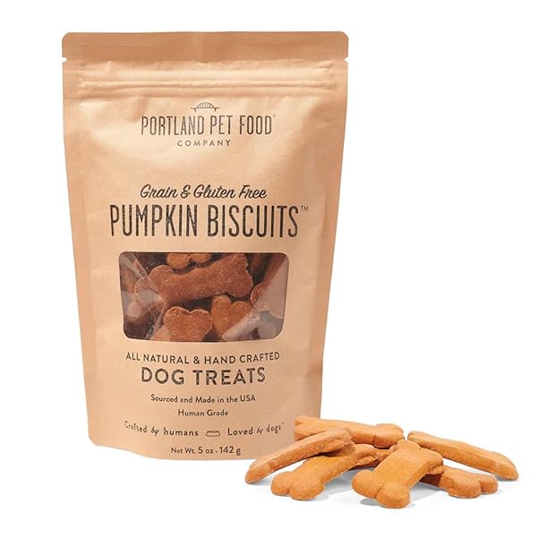 PORTLAND PET FOOD COMPANY PUMPKIN DOG TREATS HEALTHY...