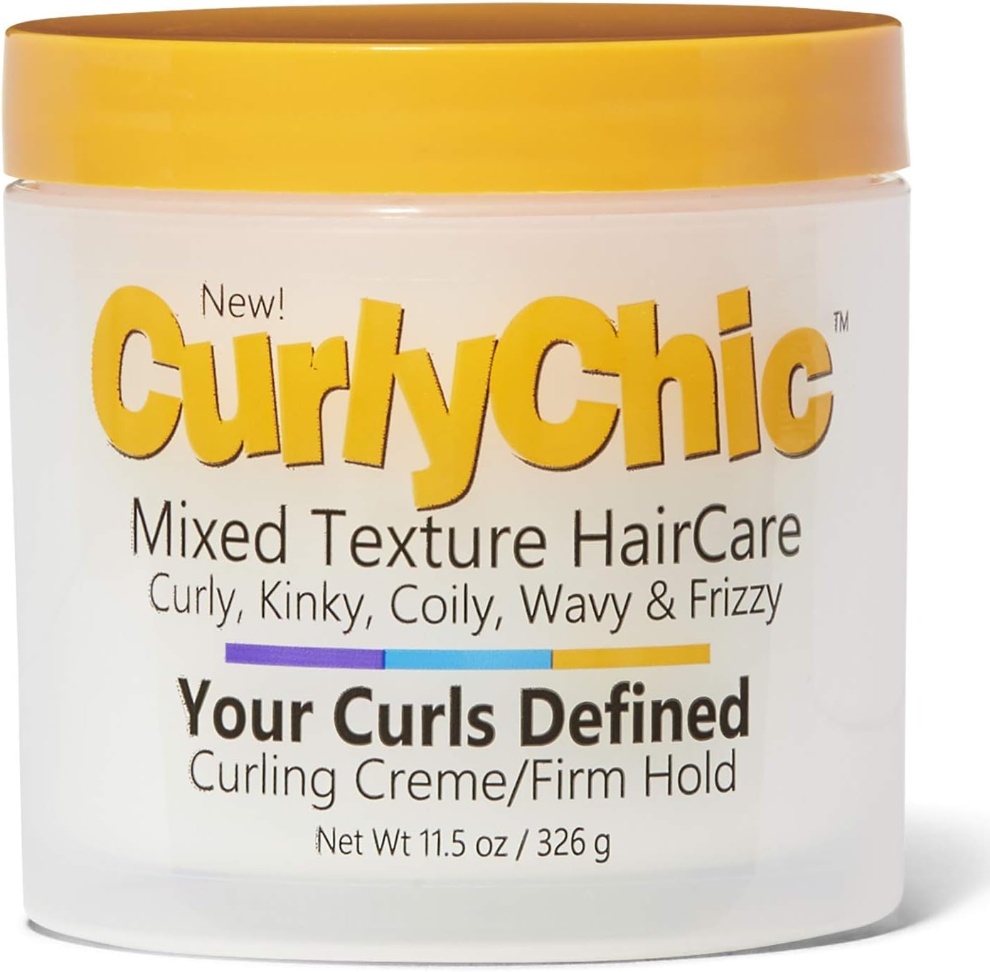 Curlychic Mixed Texture Haircare Creamy Leave In Conditioner, 11.5 Ounce
