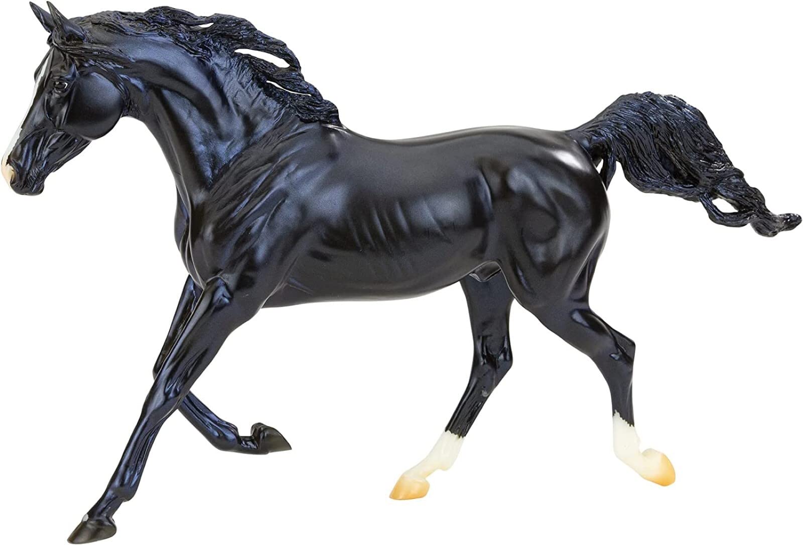 Breyer Horses Traditional Series KB Omega Fahim | Horse Toy Model | 11.5" x 9" | 1:9 Scale Horse Figurine | Model #1846, Multicolor