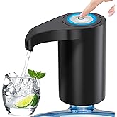 5 Gallon Automatic Drinking Portable Water Dispenser，Universal Electric Water Bottle Pump,USB Rechargeable Water Dispenser Wa