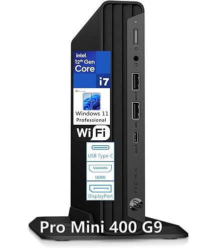 Amazon.com: HP Pro Mini 400 G9 MFF Mini Business Desktop Computer