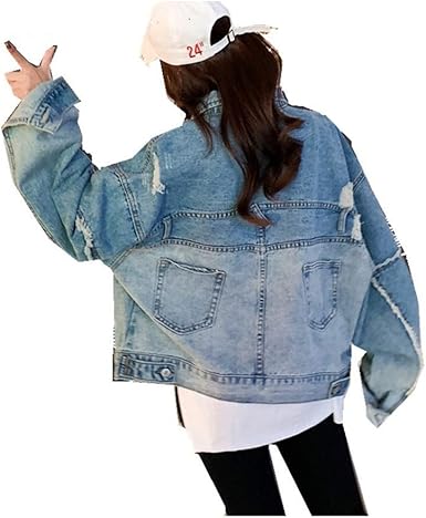batwing denim jacket