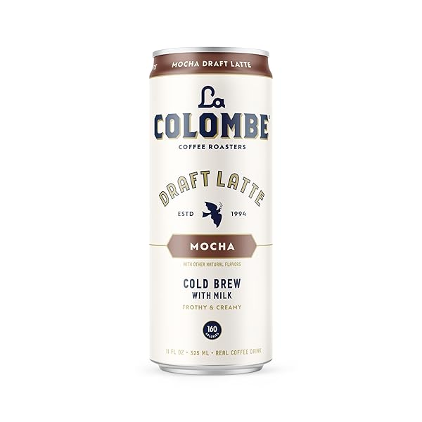 LA COLOMBE MOCHA DRAFT LATTE, 11 FL. OZ., SINGLE CAN