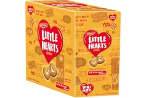 Britannia Little Hearts Biscuits 26.4oz (750g) - Soft and Delicious Biscuits - Kids Favorite Cookies (Pack of 1)