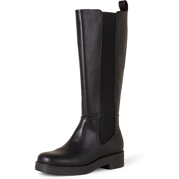 Cape Robbin Bottes compensées mi-mollet à bout pointu avec