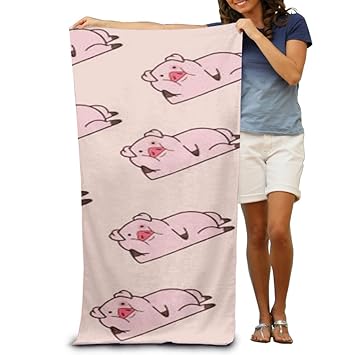 Product Home Rose Cochons Adolescents Serviette De Plage