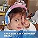OneOdio Kids Over Ear Headphones - 85dB Volume Limited Headsets for Children, Durable, Adjustable, Lightweight Earphones with 3.5mm Jack for iPad, Kindle, Computers and Tablet (Crown Headband/Blue)