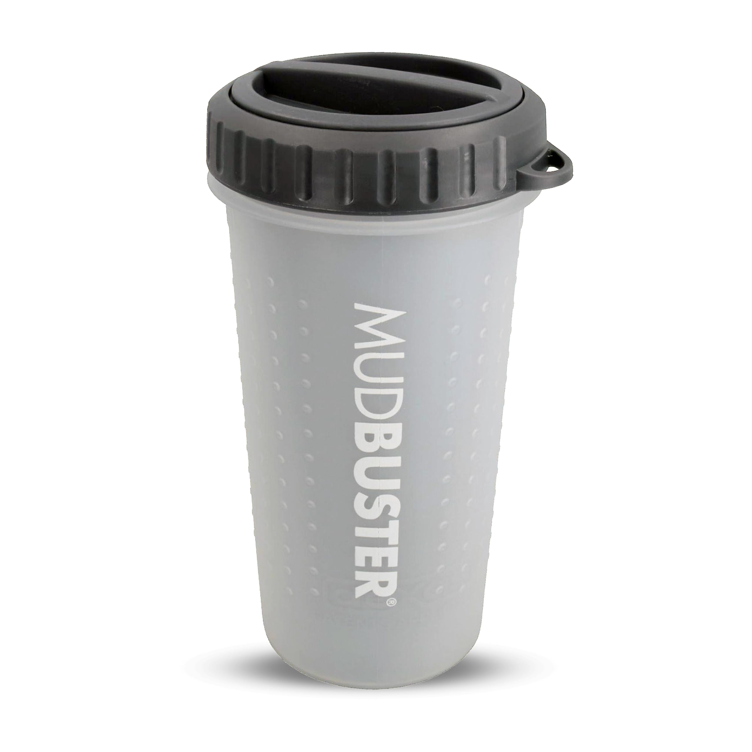 Dexas Lidded MudBuster Large Light Grey