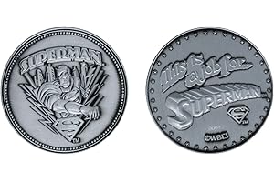 Fanattik Official DC Comics Superman Coin Limited Edition - Superman Collectible - Only 9995 Worldwide