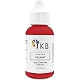 TKB Lip Liquid Color | Liquid Lip Color for TKB Gloss Base, DIY Lip Gloss, Pigmented Lip Gloss and Lipstick Colorant, Made in USA (1floz (30ml), Candy Cane)