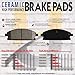 [Front Premium Brake Kit]-[2 Cross-Drilled Disc Brake Rotors & 4 Ceramic Brake Pads]-[UAP3500-D-Cer]