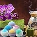 Bath Bombs Gift Set Extra Large Lavender 6 Pack Green Tea Ocean Mint Essential Oil Healing Orange Ultra Lush Pink Box Shea Butter Birthday Gift For Girl Galaxy Bubble Handmade Cocoa Spa Fizzy Black