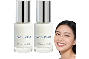 Tooth Polish Tooth Paint Shines Teeth Fresh Breath Cleans Tartar and Protects Gums Daily Gentle Dental Care (2pcs)