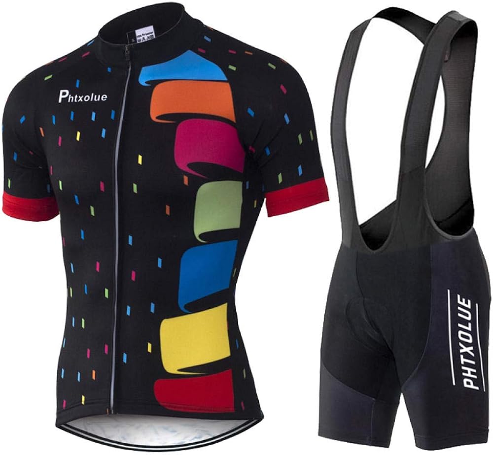 Black cycling cycling suit suit breathable polyester quickdrying