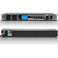 FULODE 2000W 10 Socket Sequential Rack Professional Audio Power Conditioning ，Digital Voltmeter, USB, Surge Protector for Home Theater Stage/Studio (FL-1000).