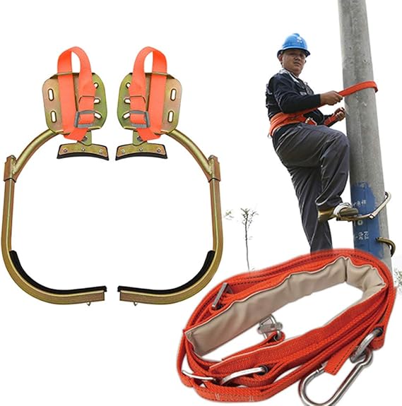 Pole Climbing Spikes, Climbing Trees Artifact Electrician Wooden Pole