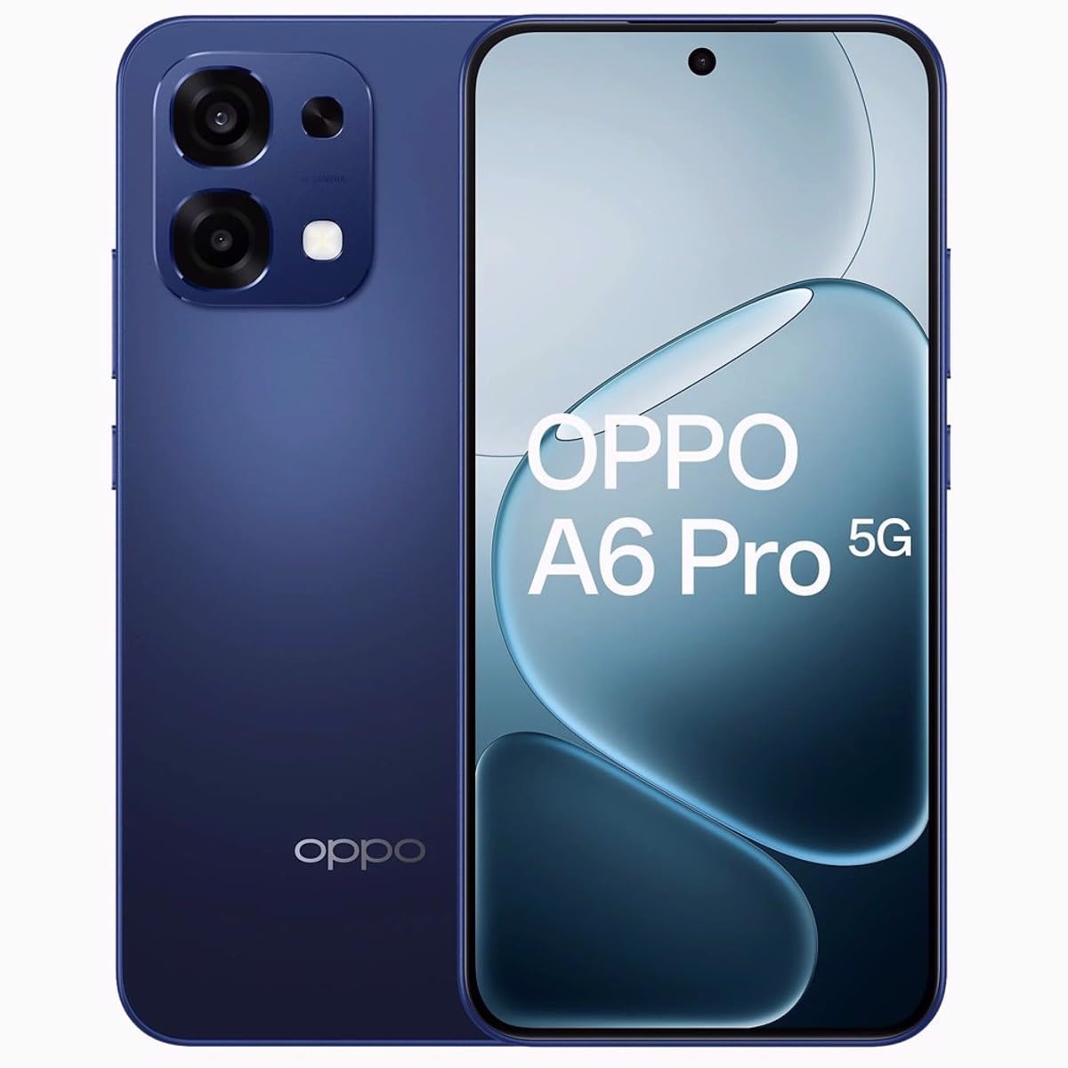 OPPO A6 Pro Dual-SIM 256GB ROM + 8GB RAM (GSM Only | No CDMA) Factory Unlocked 5G Smartphone (Stellar Blue) - International Version