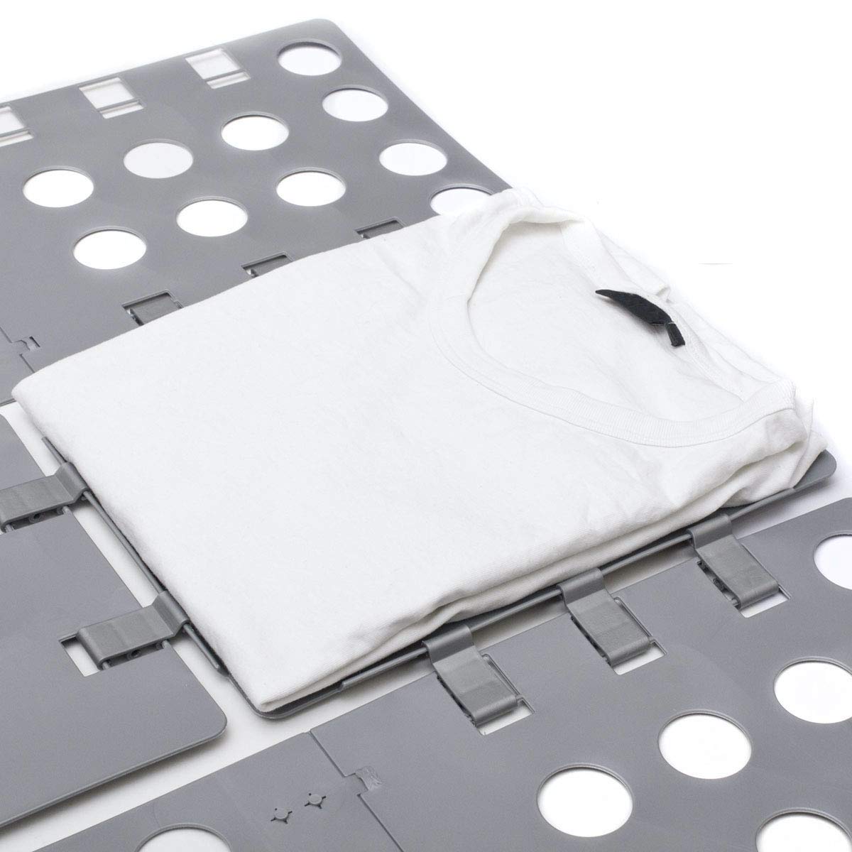 GOODS+GADGETS Professional Laundry Folders 3rd Generation Laundry Folding Board Shirt Folders Laundry Folding Board Folding Aid (Grey)