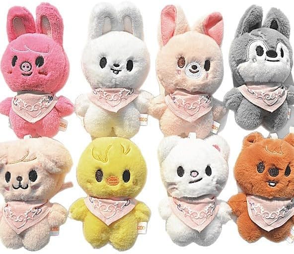 Amazon.com: AiHdcy SKZ Plush Cloak Clothes 3.9-inch SK-ZOO Plush